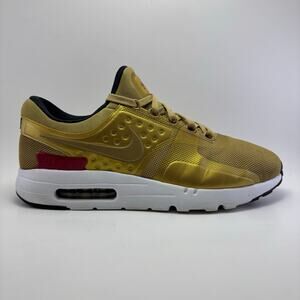 NIKE AirMax Zero QS “Metallic Gold” uAthletic Shoes Mens Size 9
